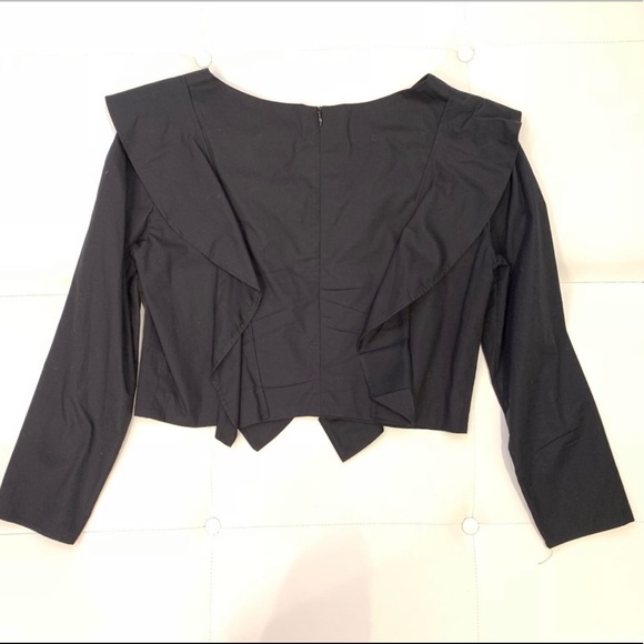 VIVA AVIVA Ruffle Crop Top Sz L - Picture 3 of 3
